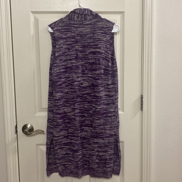 Passports Knit Open Cardigan With Pockets. Size Medium 8/10 - Picture 4 of 4